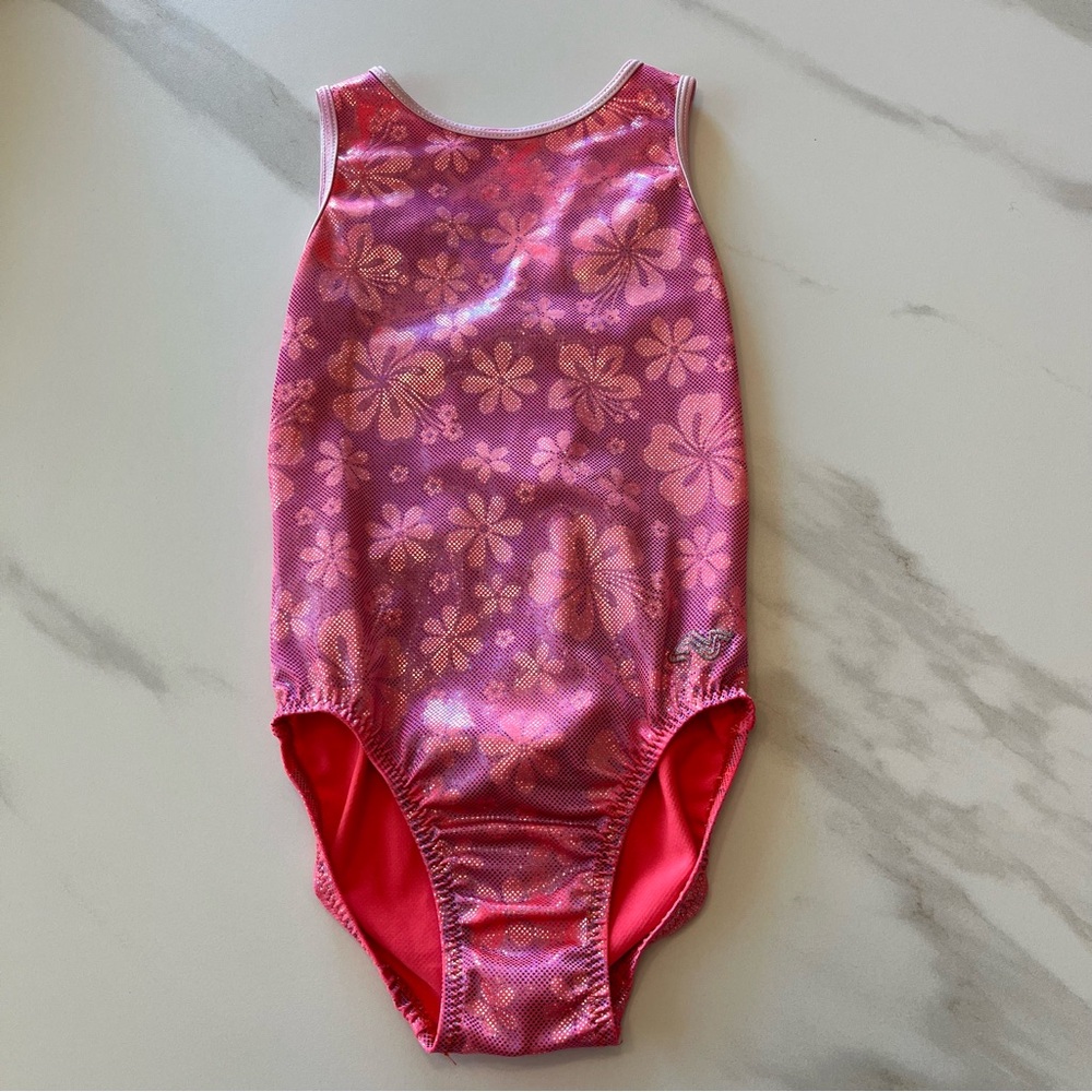 Pink Sparkle Gymnastics Leotard